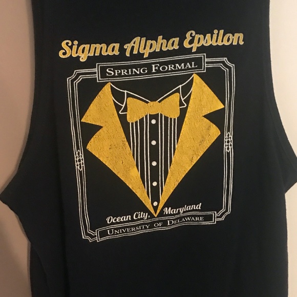 SAE Spring Formal Black Tank - Picture 2 of 2